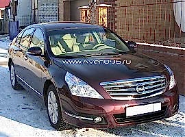 Заказ автомобиля Nissan Teana