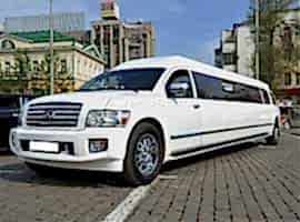 Прокат лимузинов в Алматы: Инфинити QX56