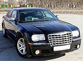 Аренда чёрного автомобиля Крайслер 300С в Алматы