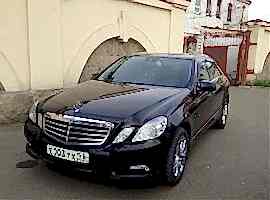 Аренда Мерседеса E300 W212 в Алматы с водителем