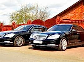 Аренда Мерседес S500W221L с водителем в Алматы