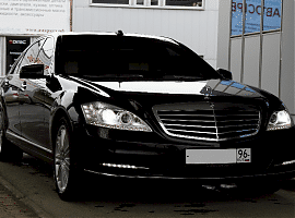 Прокат МерседесS500W221L Алматы