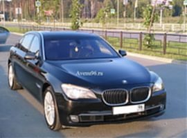 Аренда автомобиля БМВ750 в Алматы