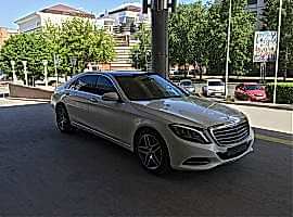 Аренда белого Мерседес 222 Алматы