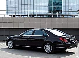 Прокат Мерседес 222 с водителем Алматы