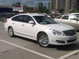 Заказ авто на свадьбу Ниссан Теана Алматы