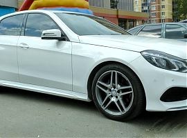 Заказ Мерседеса E212 на свадьбу Алматы