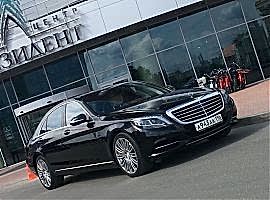 Прокат Мерседеса 222 с водителем в Алматы