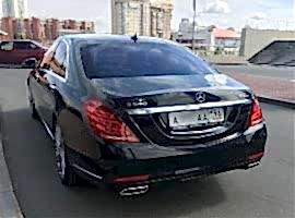 Прокат Мерседеса 222 с водителем в Алматы