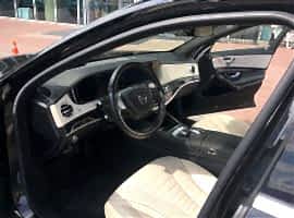 Прокат Мерседеса 222 с водителем в Алматы