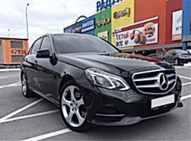 Аренда чёрного Мерседес Е200 Алматы