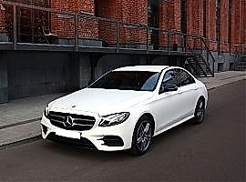 Аренда белого Мерседес Е213 рестайлинг в Алматы