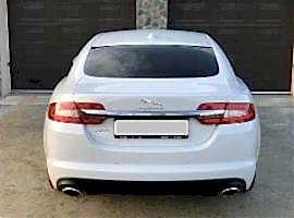 Аренда белого Ягуара XF Алматы